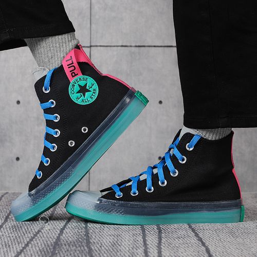 匡威帆布鞋男鞋女鞋2021春新款情侣鞋板鞋运动鞋高帮休闲鞋170138