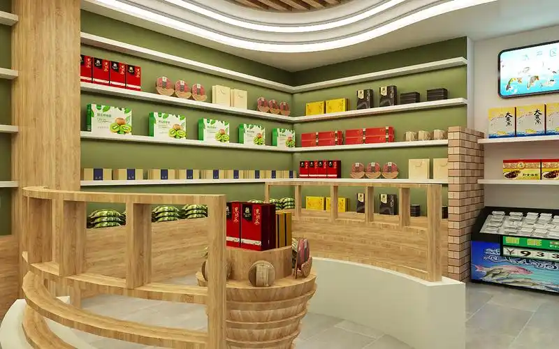 农产品展示厅|三维|其他三维|威鹏设计_原创作品-站酷zcool