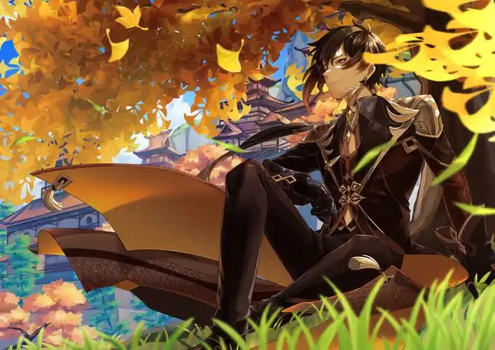 原神钟离有哪些特别好看的壁纸? - 知乎