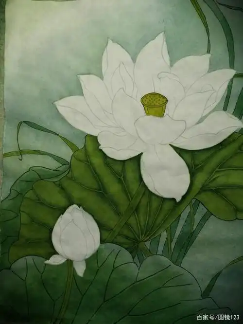 中国画工笔画染色技法有哪些1