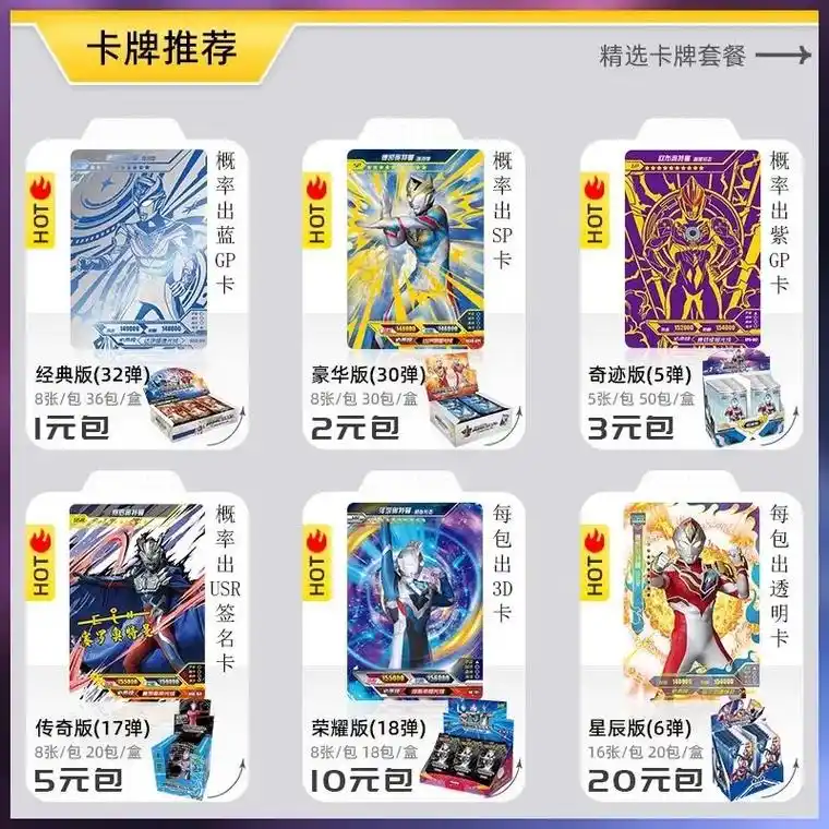 奥特曼卡牌详细介绍 - 抖音