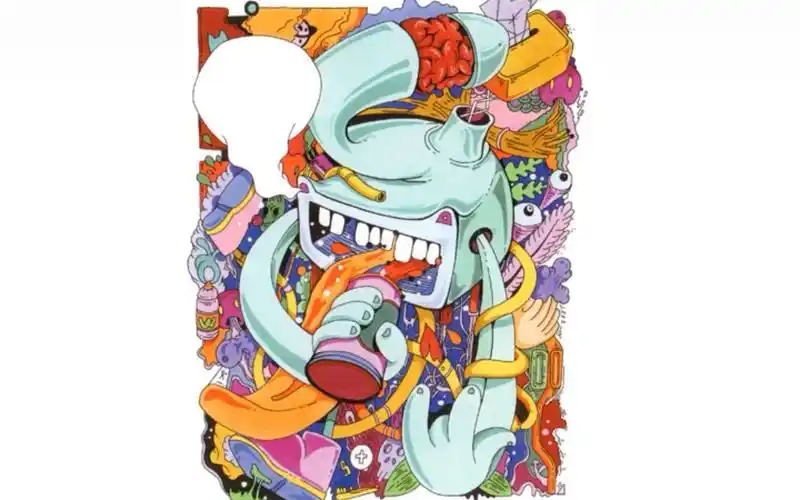 「视觉传达设计考研」彩色装饰画马克笔表现