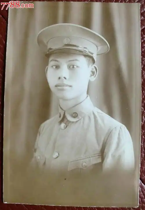 包老包真,民国,北伐军人,老照片一张