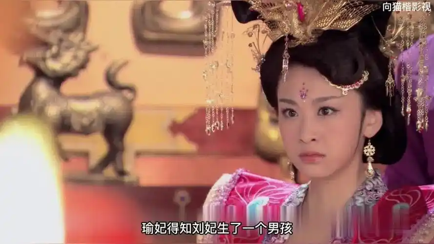 薛平贵和王宝钏刘妃为皇上生第一个儿子瑜妃嫉妒要将孩子给杀