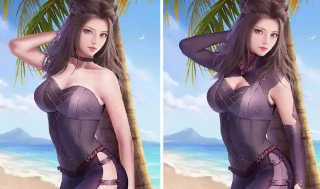 原创斗罗大陆七大女神夏日清凉装来袭泳装小舞无比清纯