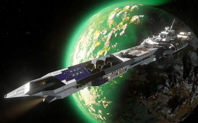 [怀园的日常] 太空工程师 轻巡洋舰 幸运号 发布 cc-7t u.n.