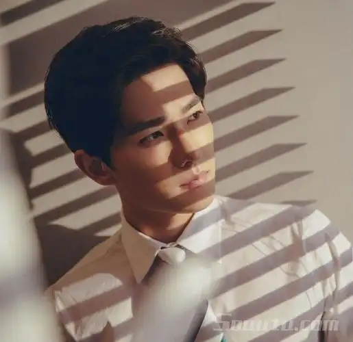 杨洋唯美温暖写真大片阳光照射侧颜帅气美男型男暖男杨洋男演员