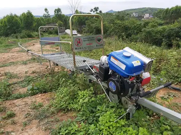 桂平山地轨道运输机助力乡村产业大发展