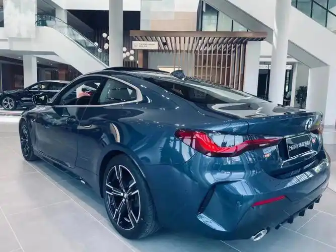 宝马425i双门极速蓝干邑色现车到店