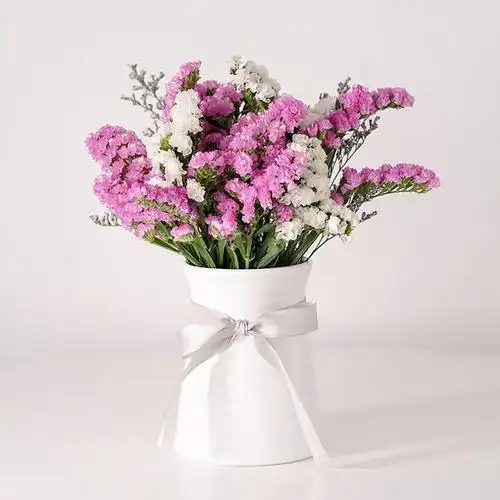 彩色满天星勿忘我瓶插花精致送女朋友老婆老师办公室居家小花束