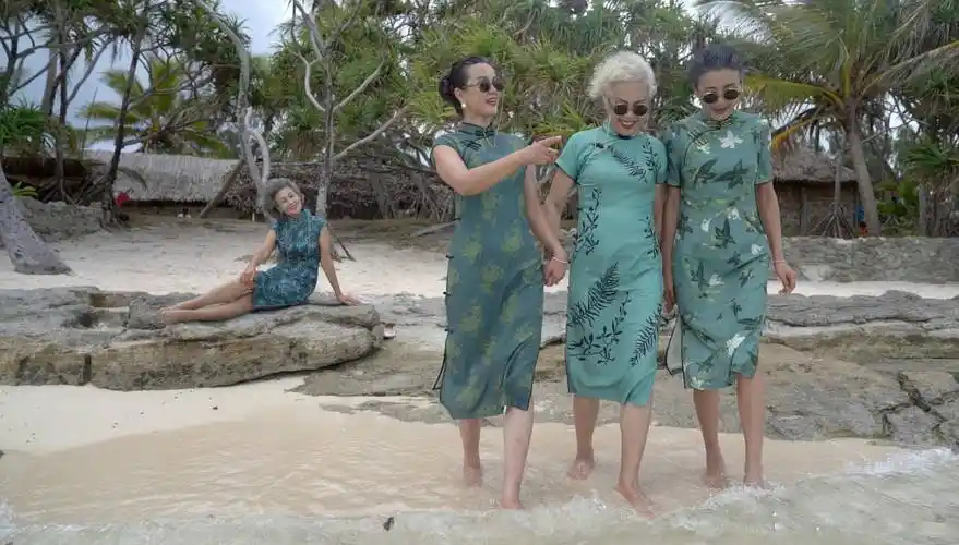 时尚奶奶团火到外网!