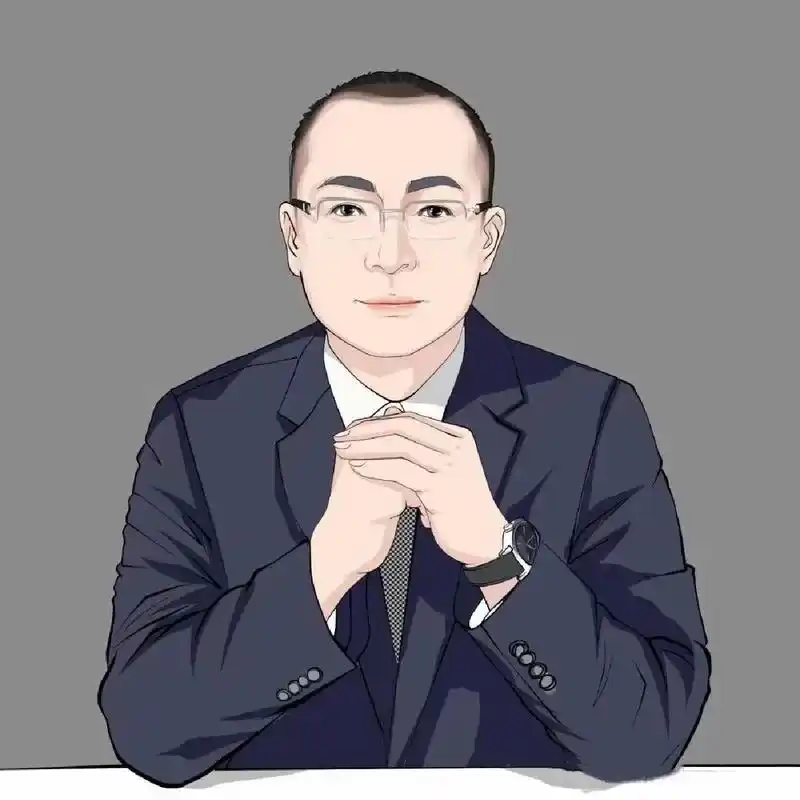 男生手绘头像,你穿西装的样子,真的很迷人 西装男生头像给人一种成熟