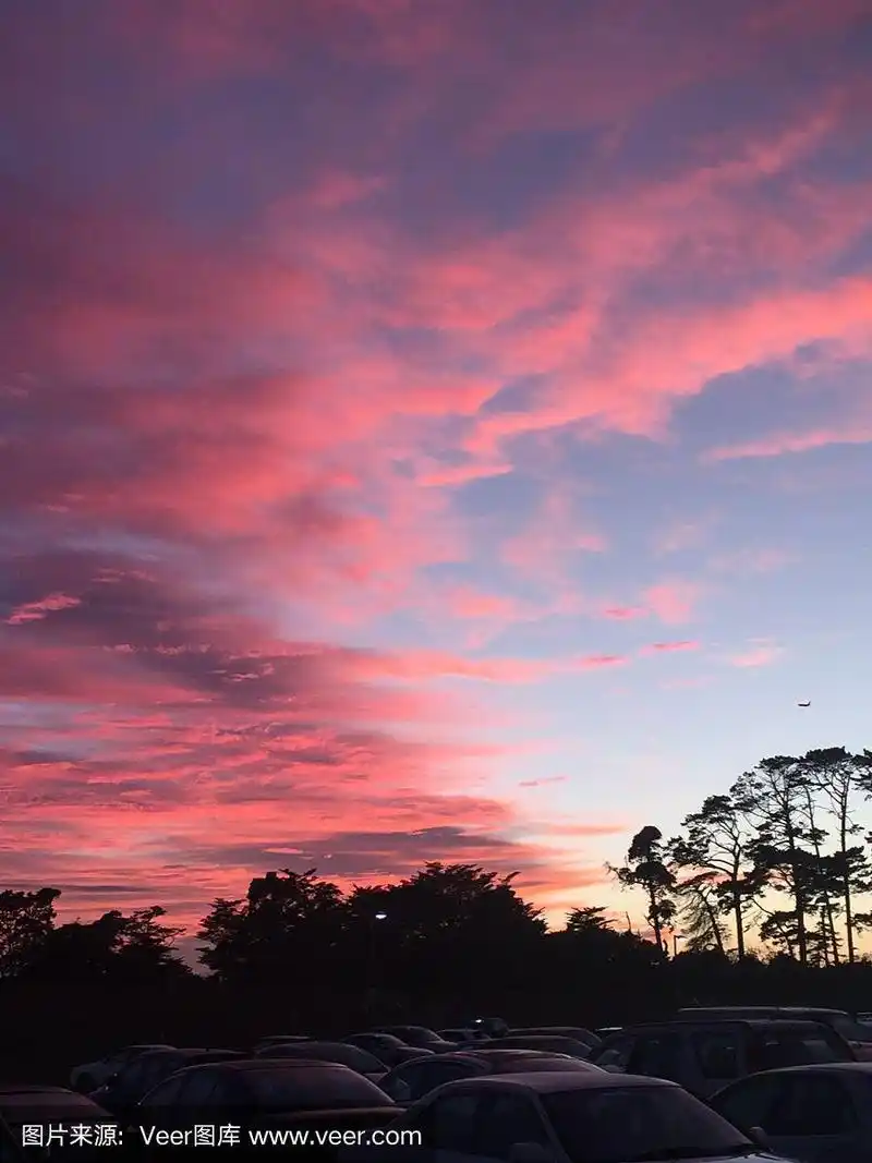 天空,粉色,云景,环境,云