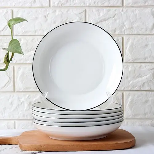 陶瓷盘子菜盘 家用 8英寸