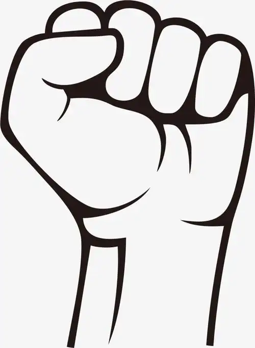 拳头矢量元素eps