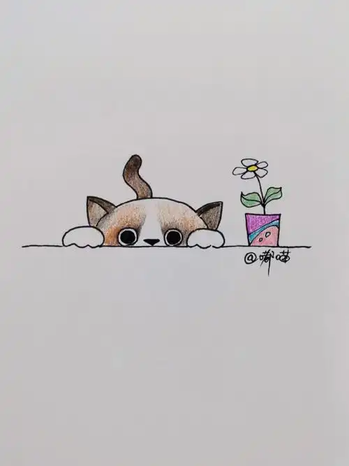 简笔画  #简笔画教程  #画个简笔画  #我的萌宠