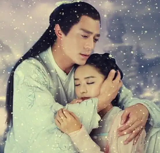 【图】霍建华赵丽颖激吻照曝光 两人浪漫相拥