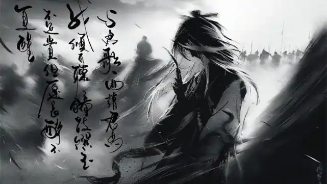 因为在之前要发布的李白3形态皮肤与本次视频中李白的黑白画有着很大