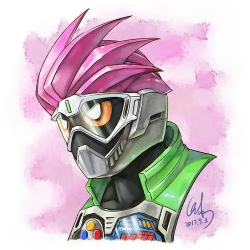 假面骑士-平成新十年-头像板绘2