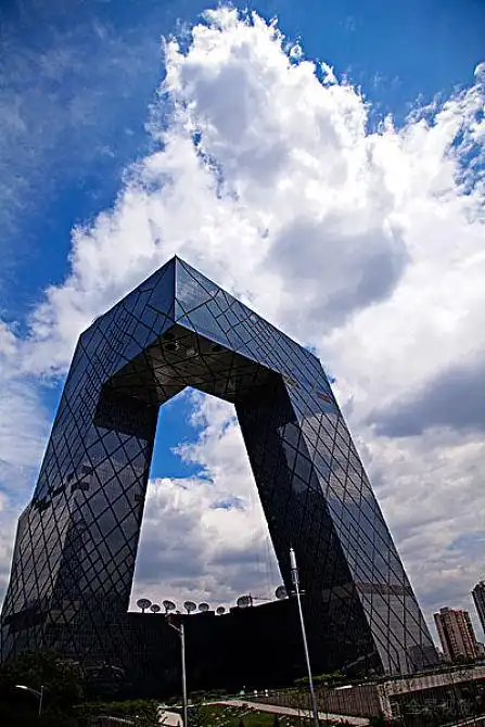 北京中央电视台新楼_高清图片_全景视觉