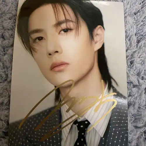 王一博亲笔签名照片时尚周边无印刷王一博签名照送闺蜜送女友七夕情人