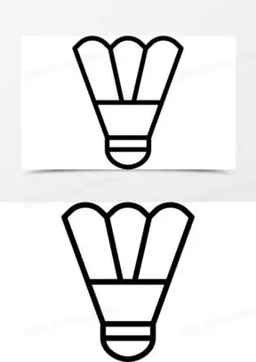 体育羽毛球图片素材