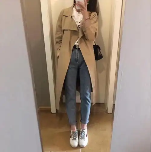 春季穿搭～对着镜子就忍不住想要拿手机自拍