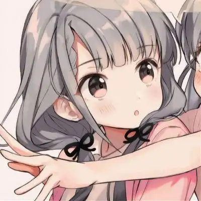 超萌好看闺蜜动漫头像甜美可爱的女生闺蜜头像