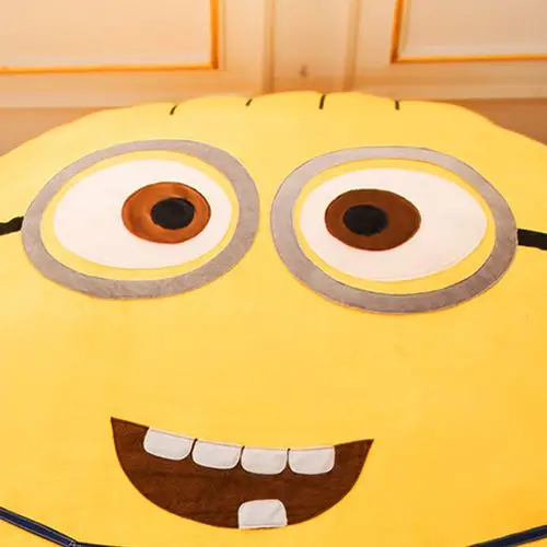 小黄人床垫卡通榻榻米懒人床卡通可爱双人折叠情侣卧室地铺睡垫床