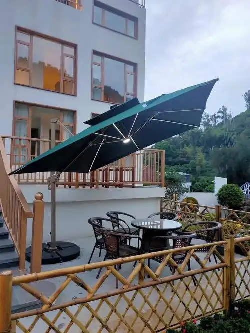 户外遮阳伞防雨防晒庭院遮阳好物