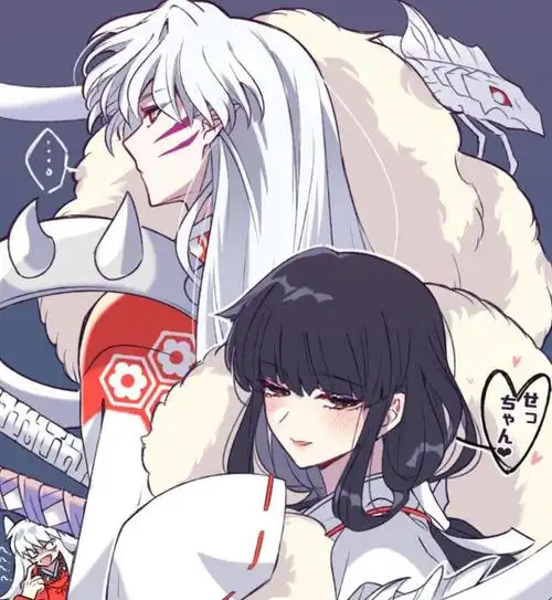 戈薇靠在犬夜叉肩上互相依偎(戈薇如果不爱犬夜叉)(1)