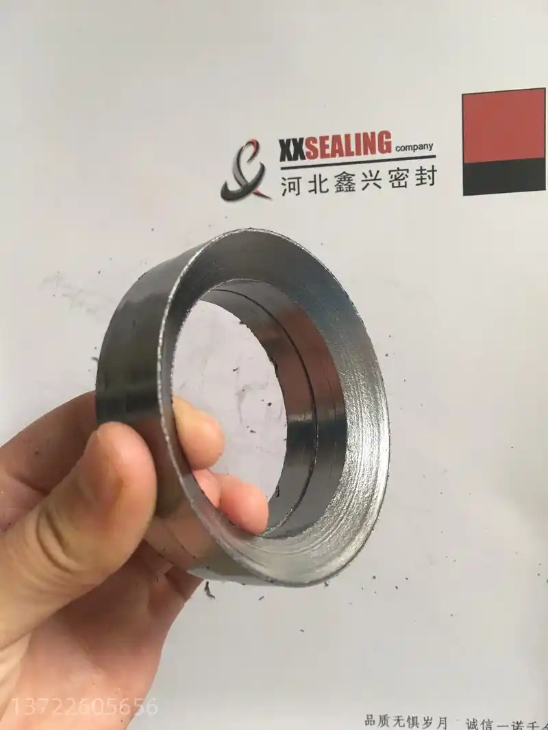 石墨垫片耐高温法兰阀门密封石墨金属缠绕垫片石墨复合垫片可定制