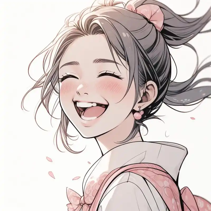 动漫女生头像,ins风也太好看了吧06