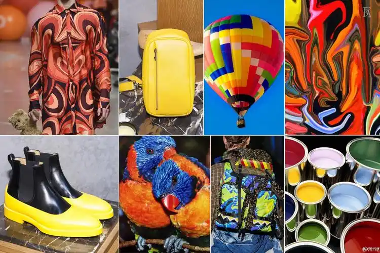 [流行色] 色彩分析——醒目亮色