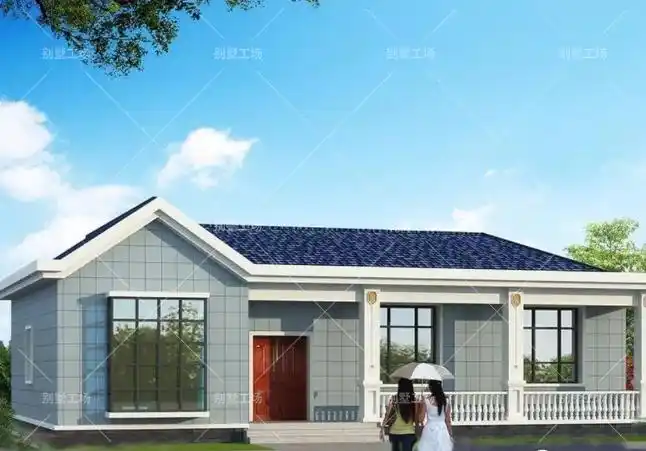 6款简单的农村自建房一层设计图,外观美造价低