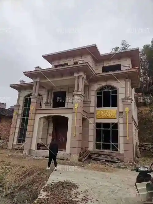 实拍9栋农村别墅看看30万能建一栋什么样的别墅买房的别羡慕