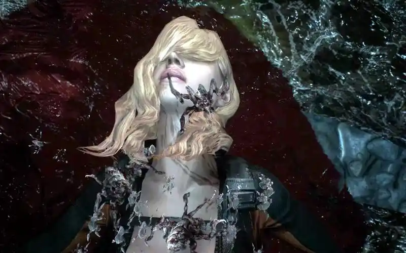 生化危机3启示录瑞秋被虫抱脸