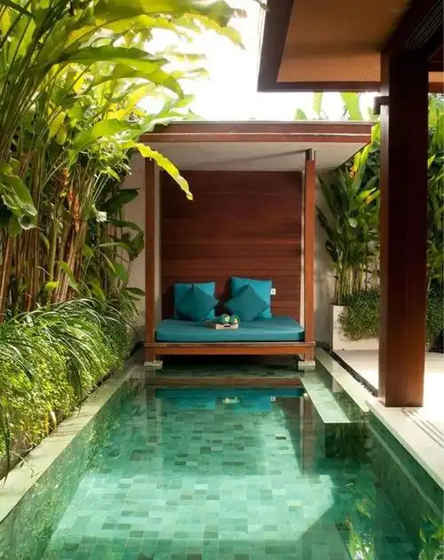 我们可以在家中锻炼身体,因此,非常适合在院子里建一个游泳池!