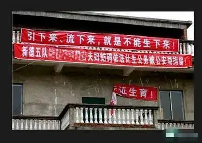 中国农村计划生育有哪些雷人标语