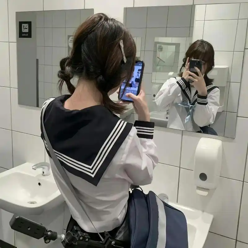 jk少女感甜甜女生头像 676767