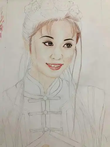 彩铅——我们的紫薇格格