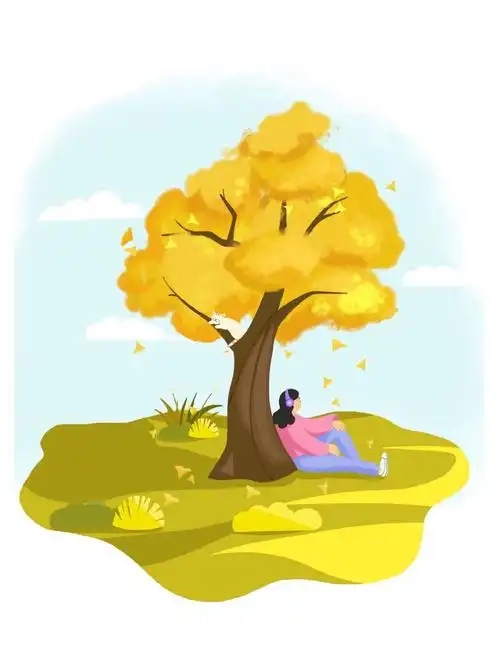 秋天小场景#插画  #打卡  #插画分享  #原创插画  #零基础学插画