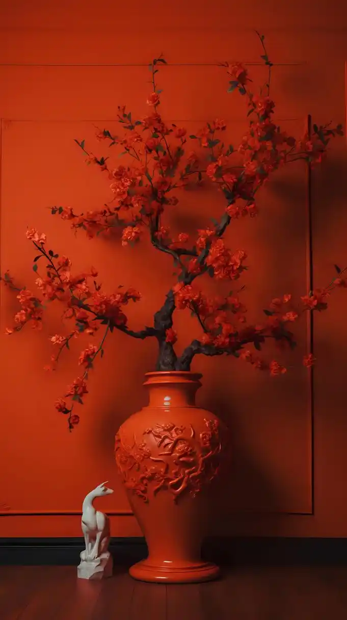 中国红#潮图壁纸# #高清壁纸#