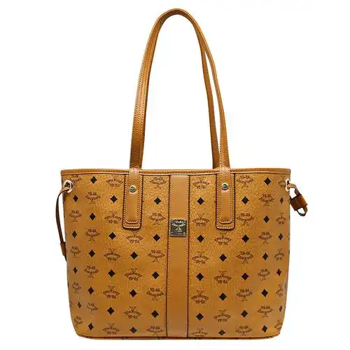 实物图带logo m子母包购物袋托特包c单肩包大容量手提包真皮m