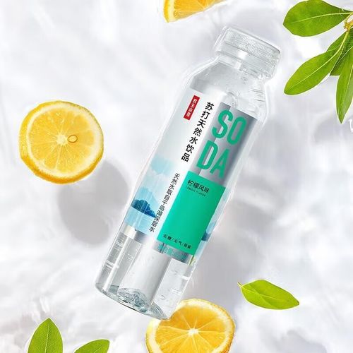 农夫山泉苏打水天然水饮品410ml弱碱无糖无气白桃柠檬风味0糖0卡0添加