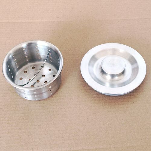 水槽盖子优质不锈钢洗菜菜盆塞子下水盖双槽水水槽下水器