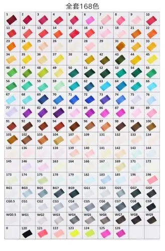 软头马克笔白杆酒精油性双头马克笔手绘设计动漫肤色单支自选色号0号