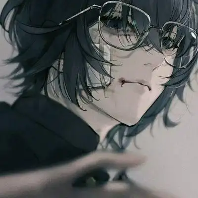 动漫男头高冷忧郁特别丧的头像男抑郁高清