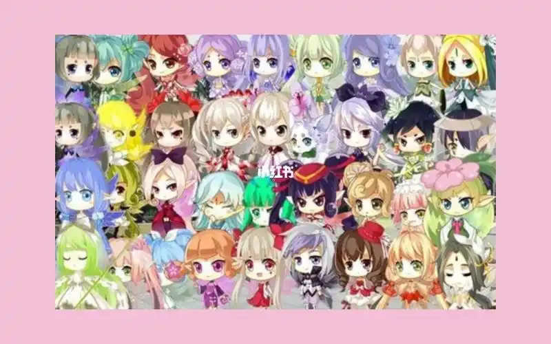 《小花仙》40位花仙合照_素材_素材其他