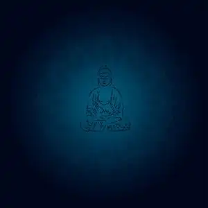 在冥想中佛图片